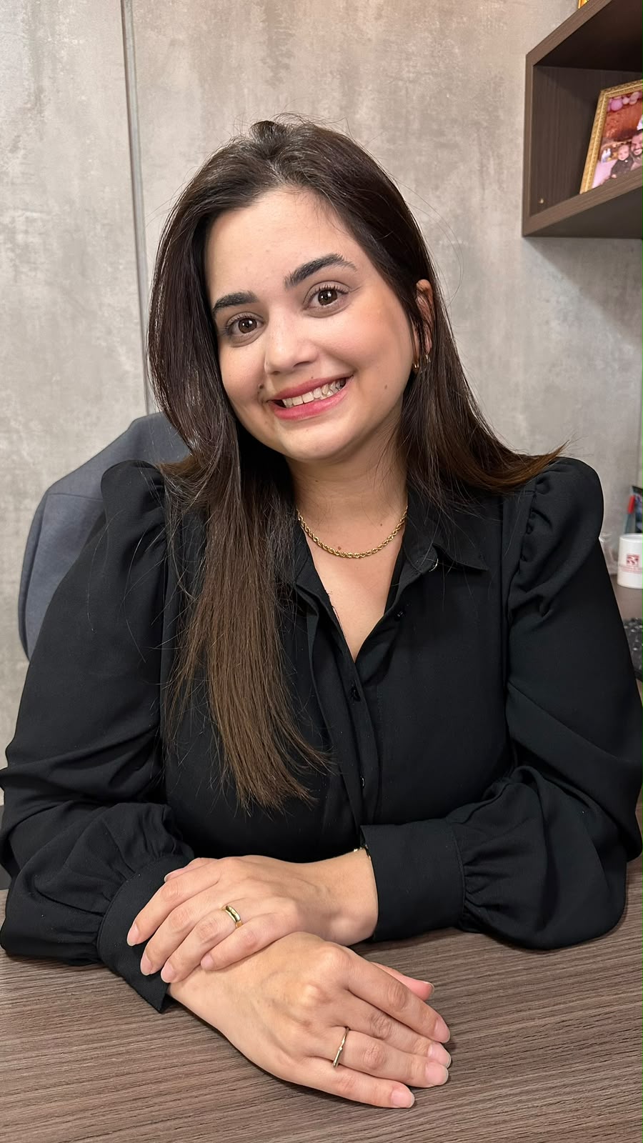 Dra. Chayene Vitória, advogada responsável